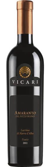 Lacrima di Morro dAlba passito 2015 Vicari